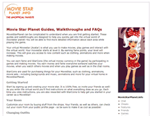 Tablet Screenshot of guides.moviestarplanet.info