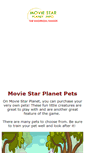 Mobile Screenshot of pets.moviestarplanet.info